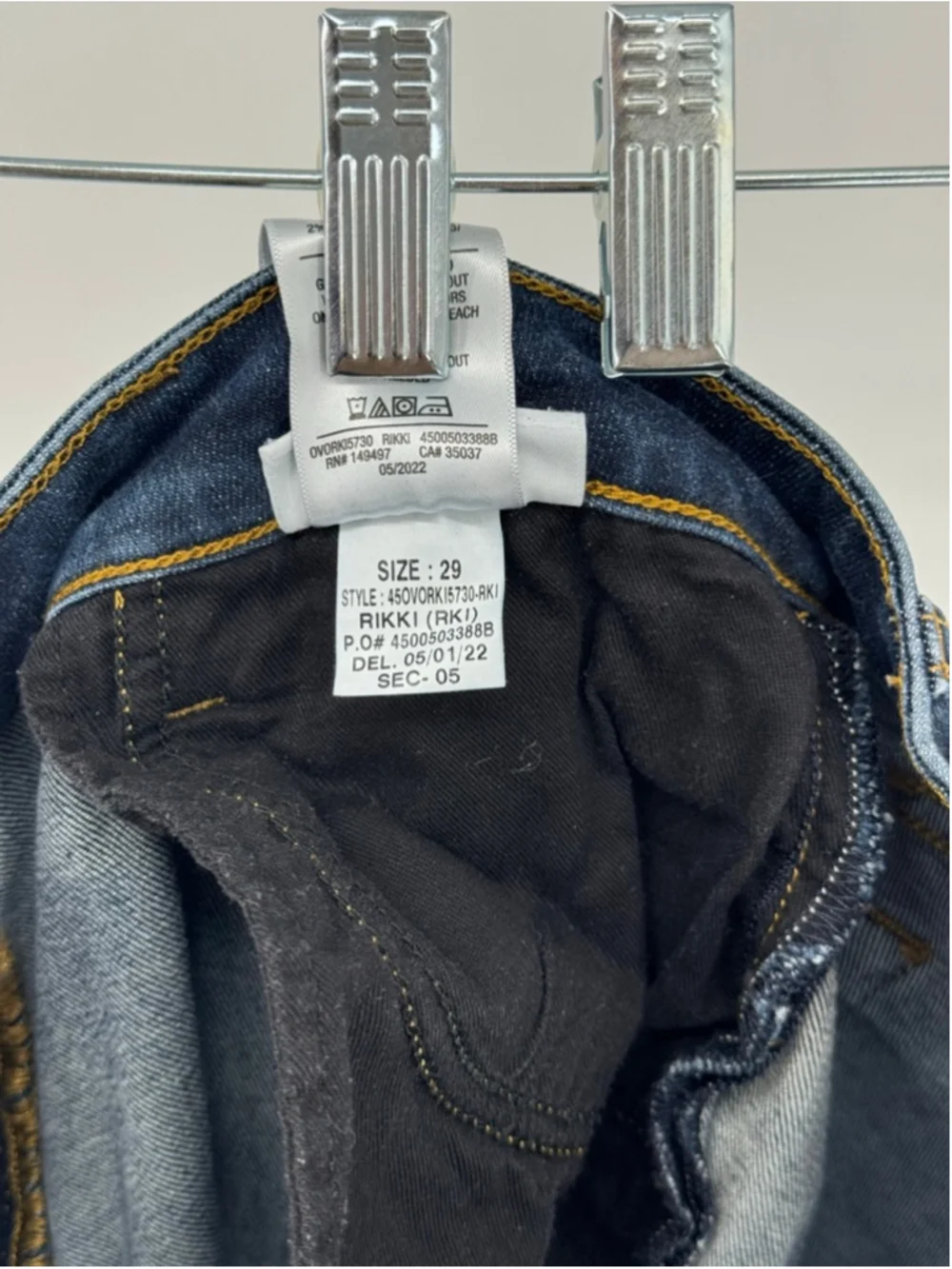 Joe's Jeans Women's Blue Straight Leg Jeans Size 29